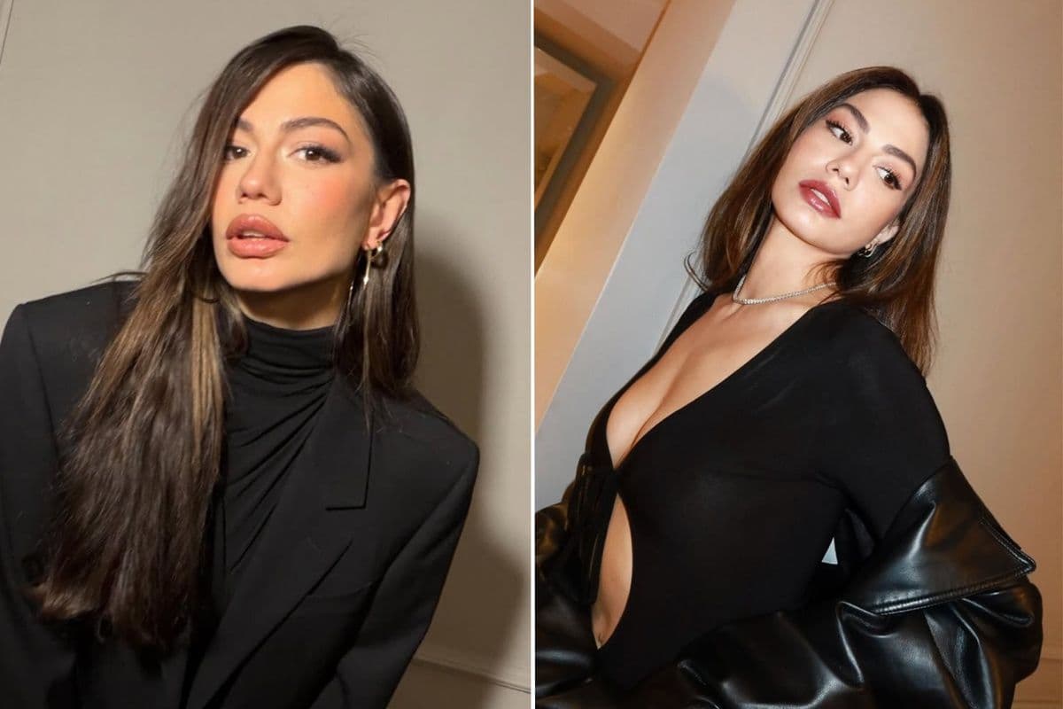 Demet Özdemir farklı dönemlerden iki portre karesinde