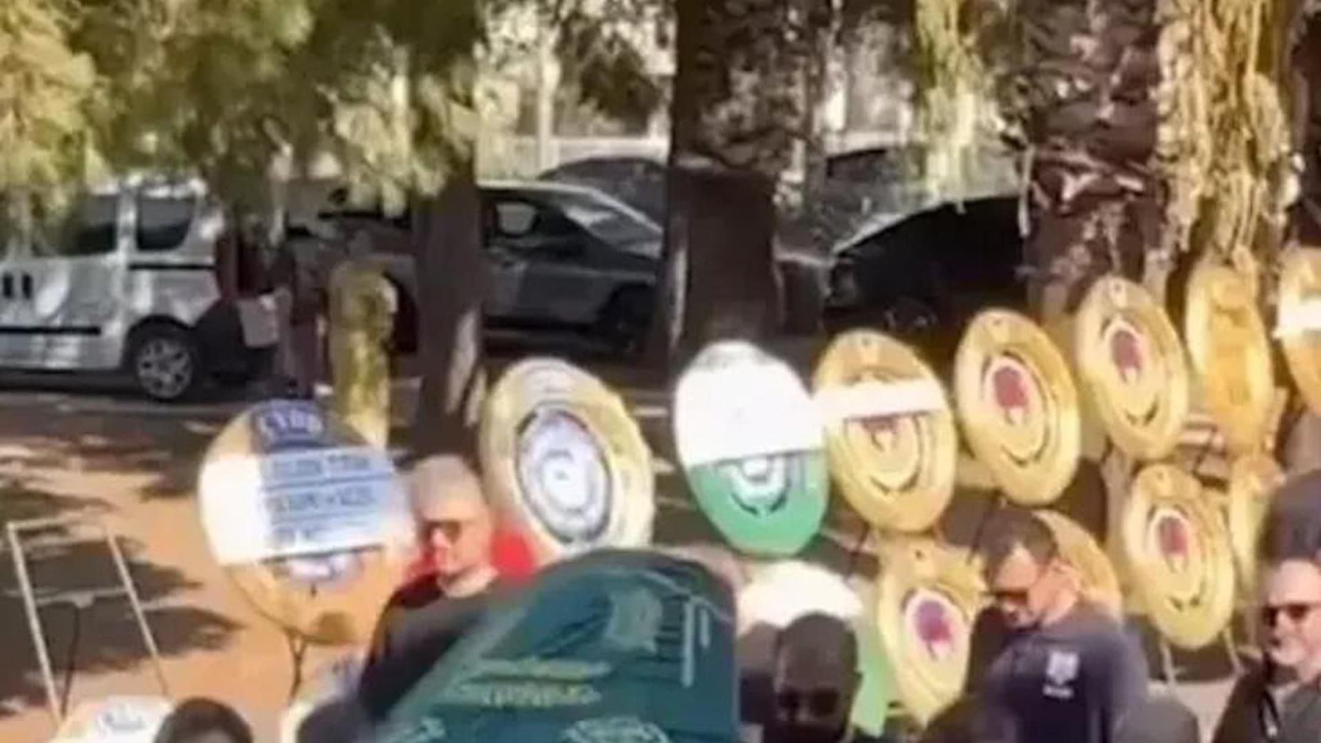 İnanç Keskin’in cenaze töreninden bir görüntü