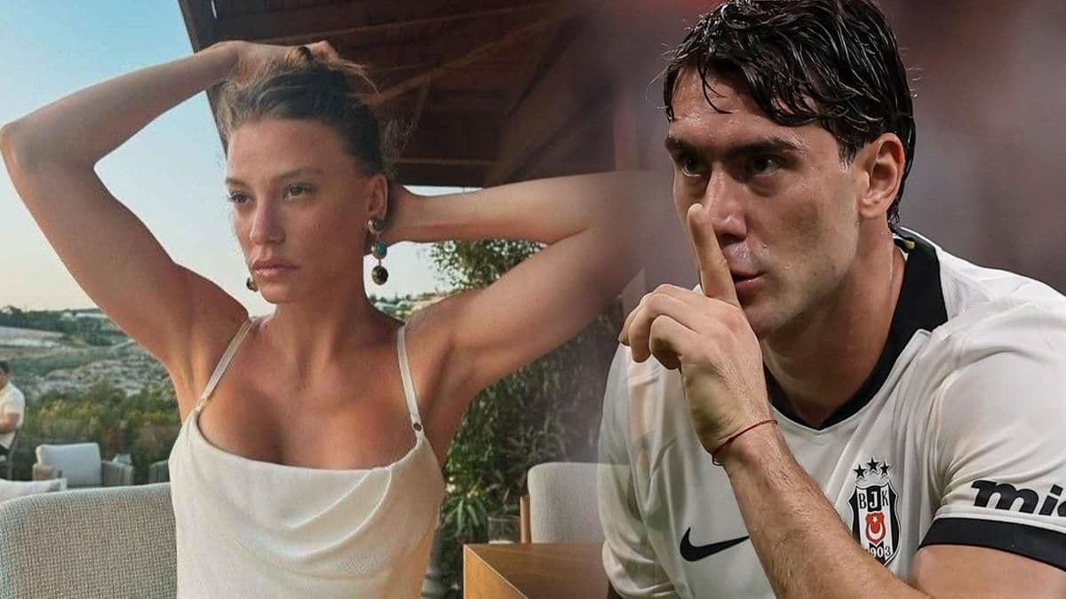 Dusan Vlahoviç'in Serenay Sarıkaya'nın paylaşımını beğendiği ekran görüntüsü