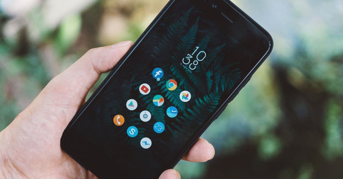 Akıllı telefon uygulamalarını düzenleyen kullanıcı