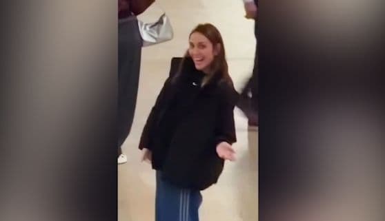 Merve Yorgancılar'ın bebek müjdesi videosundaki mutlu anı