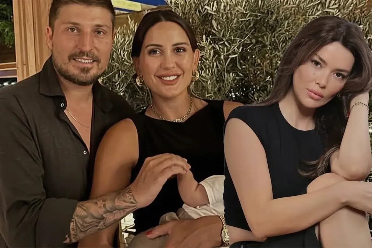 Sahra Işık ve İdris Aybirdi'nin evlilik döneminden bir kare