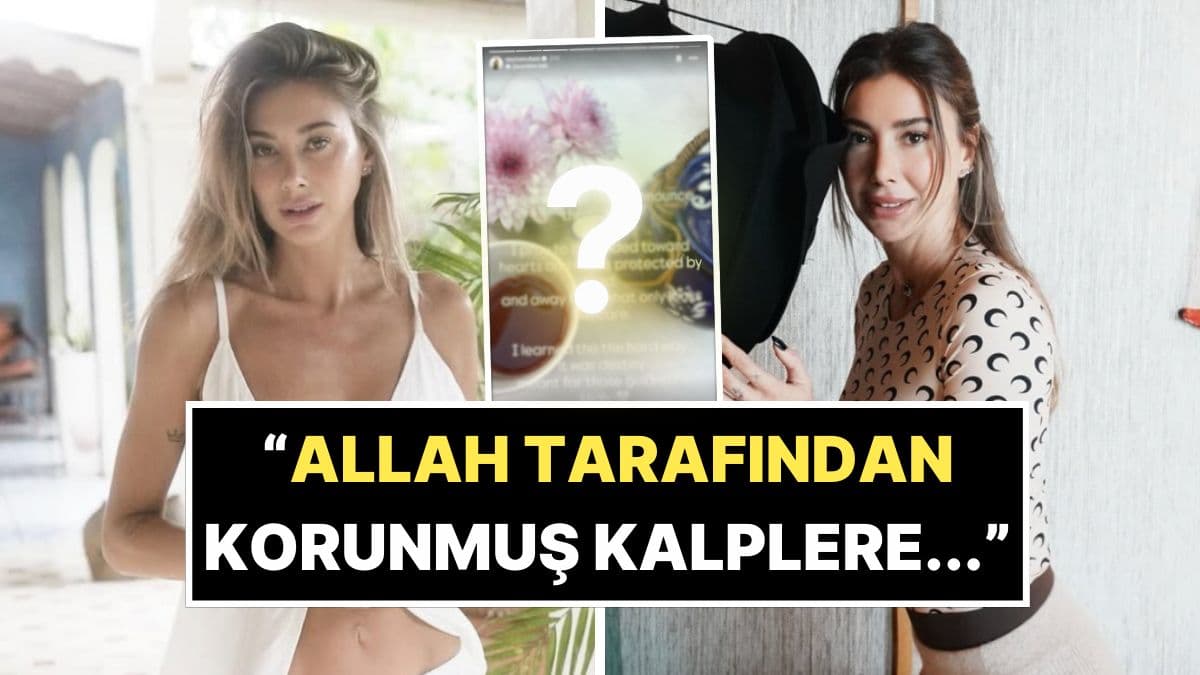 Şeyma Subaşı'nın sosyal medya paylaşımlarından bir kare